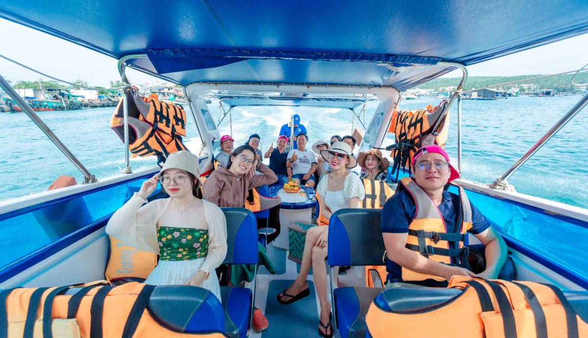 Tour Cano 3 Đảo / 4 Đảo (Mây Rút, Móng Tay, Gầm Ghì)- Funny Trip Phú Quốc