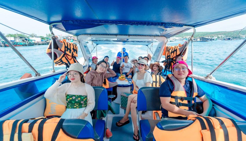 Funny Trip Phú Quốc 13 Tour Cano 3 Đảo / 4 Đảo (Mây Rút, Móng Tay, Gầm Ghì)